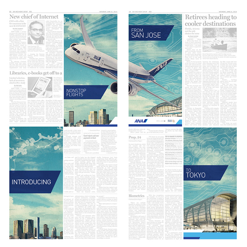 All Nippon Airways | print campaign