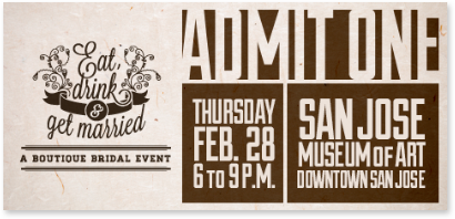 Eat, Drink & Get Married | event campaign